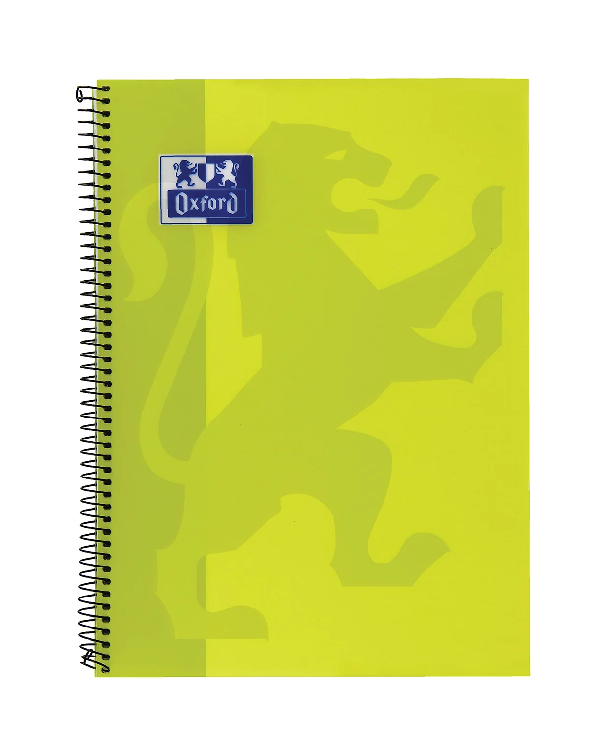 Oxford, Cuadernos A4 (Folio), Cuadrícula 4x4 Tapa Extradura, 80 Hojas. Pack 5 Libretas, Colores Surtidos Vivos