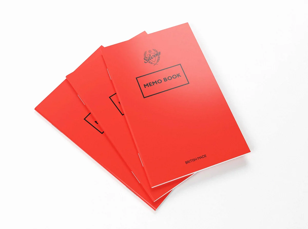 Silvine Libreta de notas de 158 x 99 mm, con rayas, 72 páginas, 3 unidades