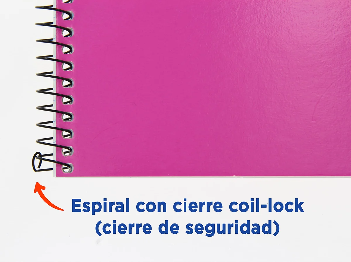 Enri, Cuadernos A4 (Folio), Tapa Dura, 80 Hojas Rayadas. Pack 5 Libretas, Colores Aleatorios