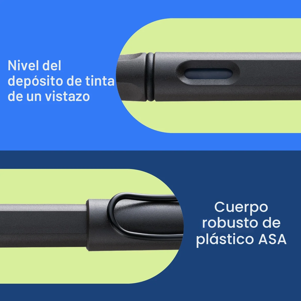Lamy safari umbra - Pluma estilográfica con empuñadura ergonómica y plumín de acero negro en tamaño M - ideal para cualquier escritura y caligrafía - incluye cartucho T 10 azul - Diestro