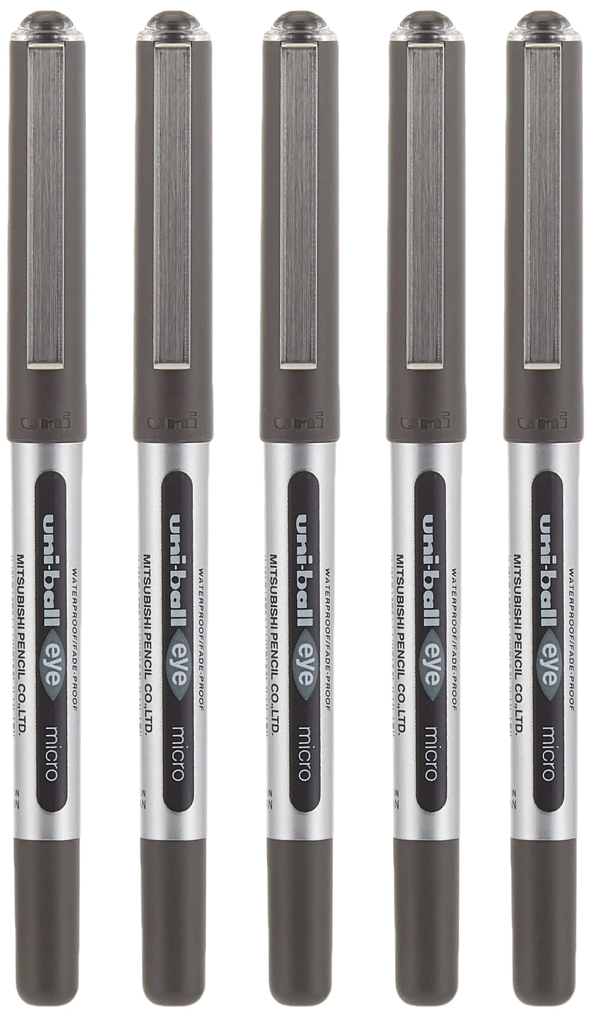 Uni-Ball Eye Micro UB-150 - Bolígrafo de tinta líquida (5 unidades)