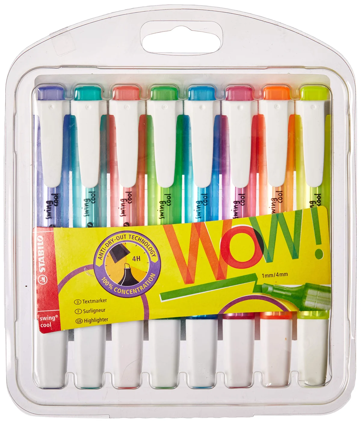 STABILO - marcador fluorescente - swing cool