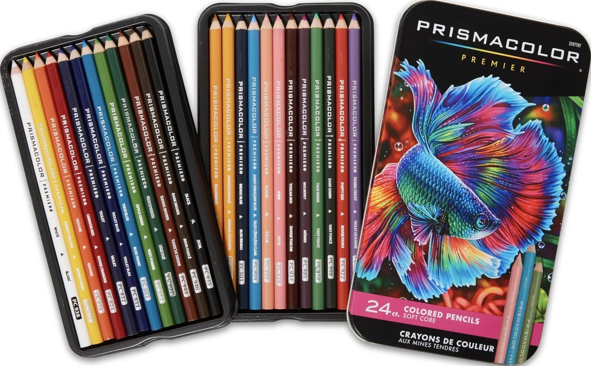 Prismacolor Premier - Paquete de 24 lápices de colores, sortidos [importado]