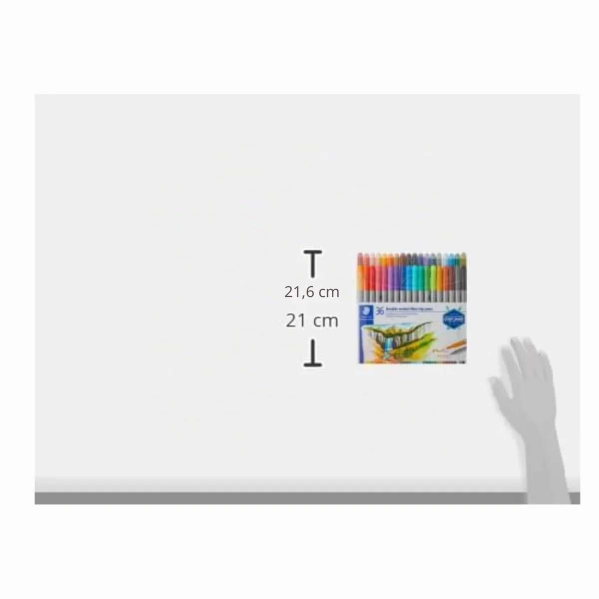 STAEDTLER Design Journey 3200 TB36, Rotuladores para lettering de doble punta, Caja con 36 marcadores de colores variados