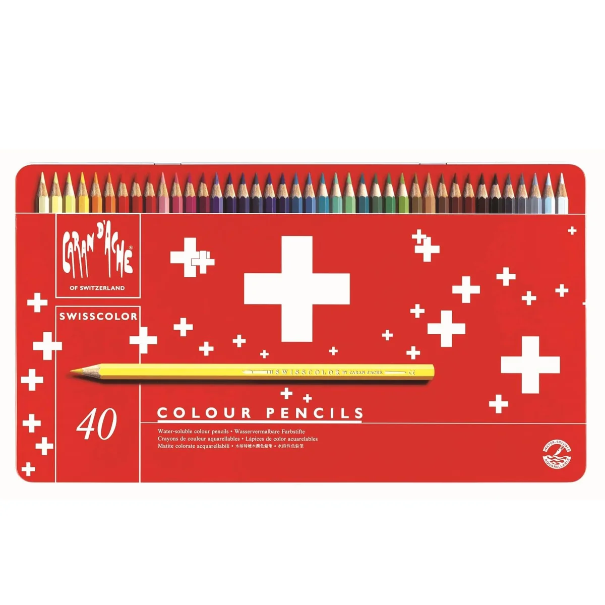 Caran d 'Ache Caja de 20 Colores LUMINANCE 6901™