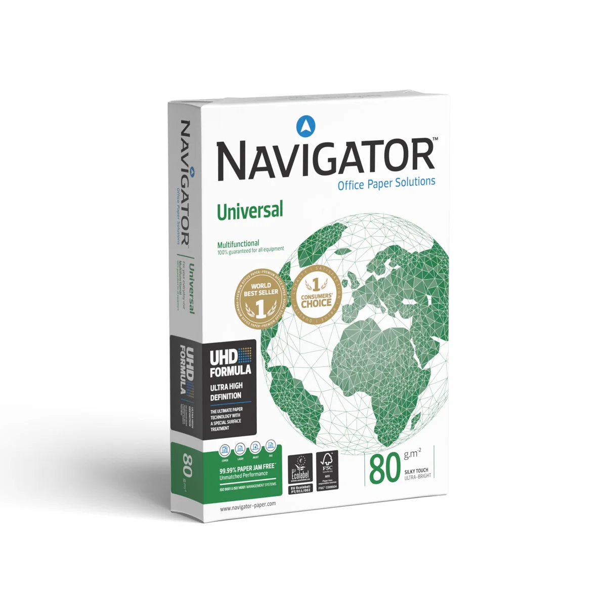 Navigator Universal - Papel multiusos para impresora 500 hojas A4 80gr