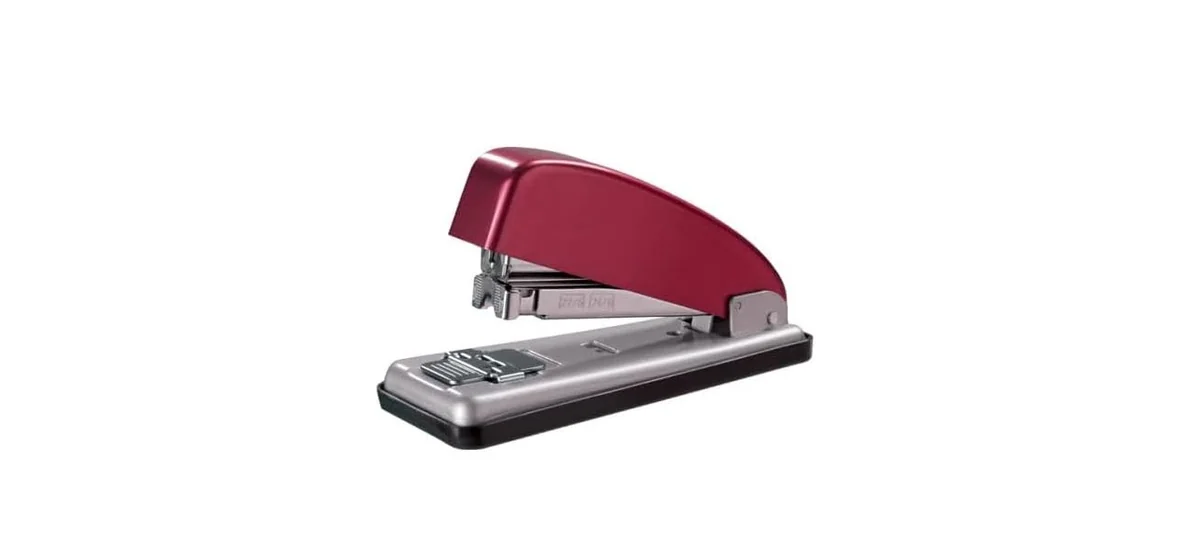 Petrus 44844 - Grapadora Metálica de Oficina Mod. 226, Capacidad 30 Hojas, Tecnología de Impacto Directo Patentada, Carga Frontal Automática, Grapado Cerrado, Abierto y Clavado, Color Azul/Plata DUET