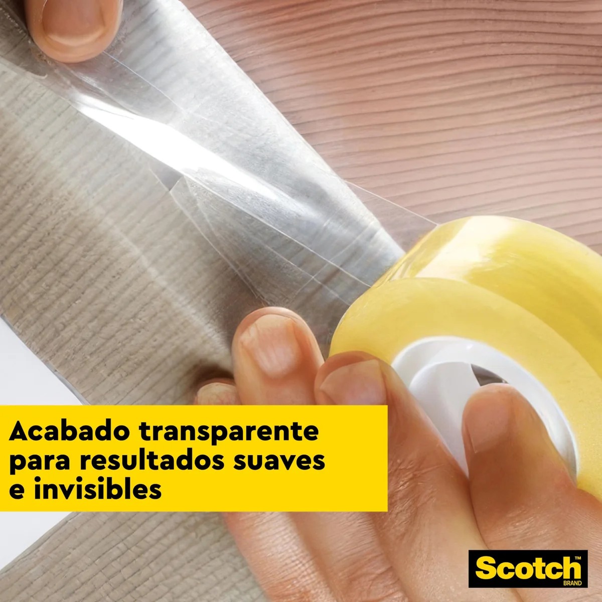 Scotch Cinta Adhesiva Transparente - 8 rollos - 19mm x 66m - Cinta Adhesiva para Uso General para el Colegio, el Hogar y la Oficina