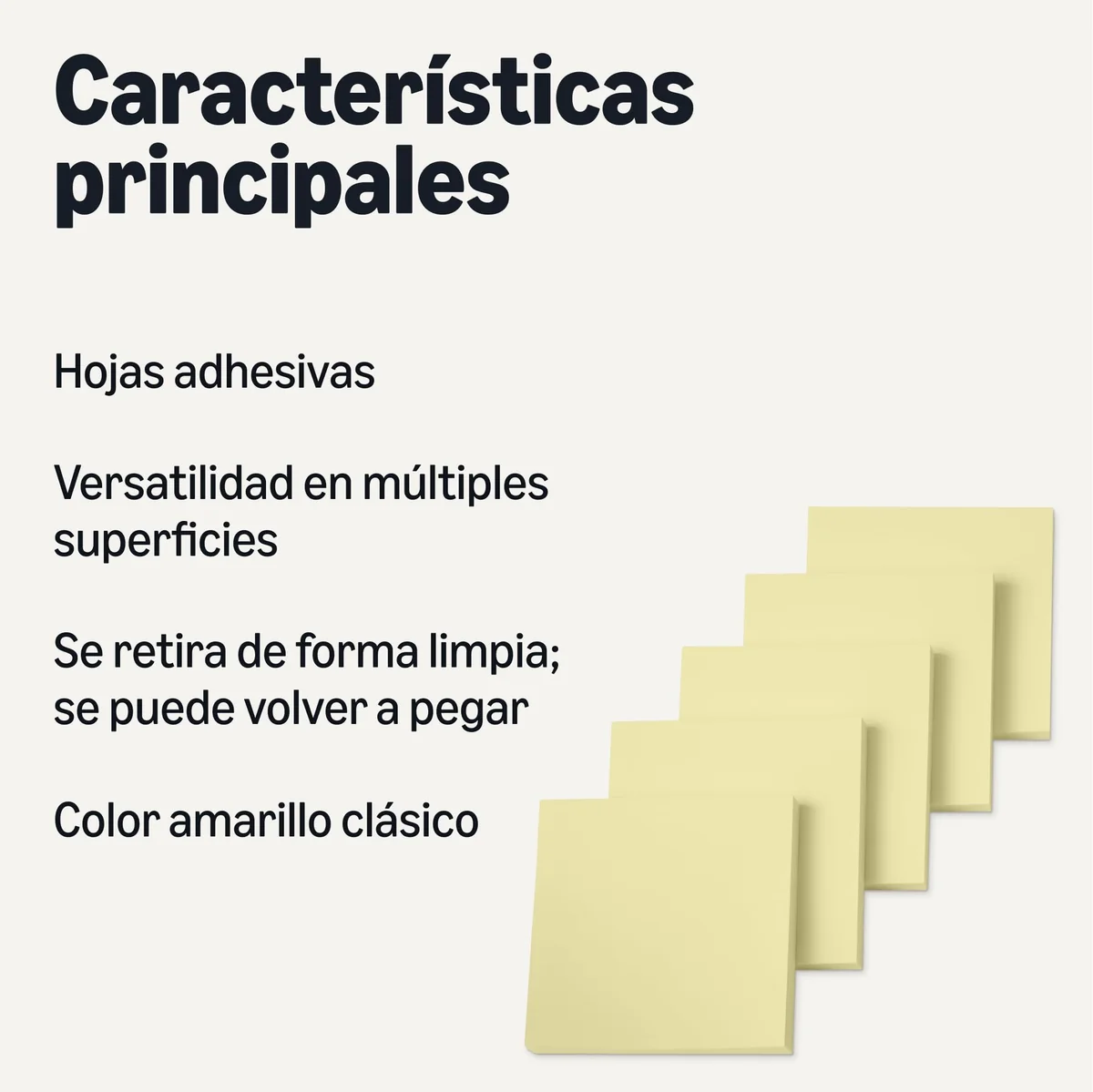 Amazon Basics Notas Adhesivas de Tamaño Estándar, 18 Blocs, Blocs de Notas Autoadhesivas, 100 Hojas por Bloc, Amarillas, 7,6cm x 7,6cm