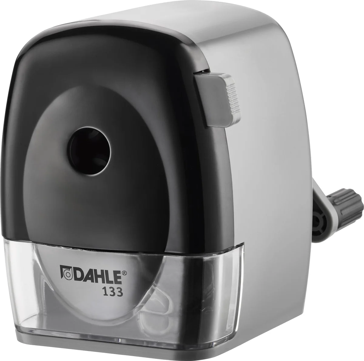 Dahle 00133-21281 - Sacapuntas de escritorio, plateado