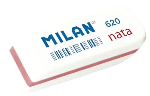MILAN Caja 20 gomas Nata 620 biseladas pequeñas