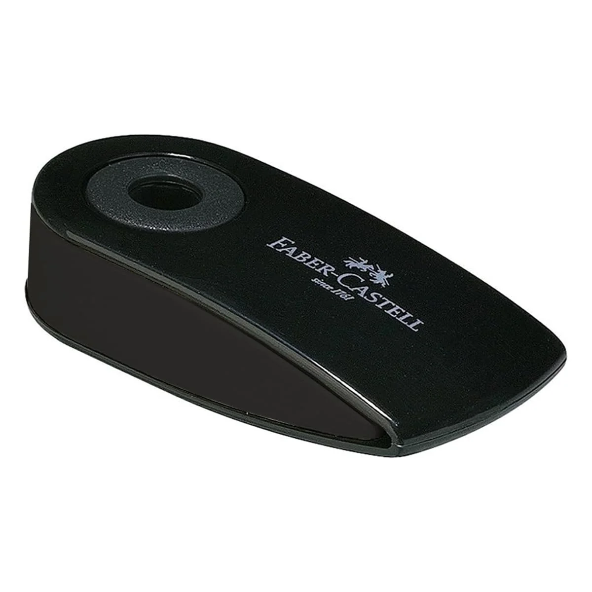 Sacapuntas Faber-Castell Sleeve Negro (12 Unidades)