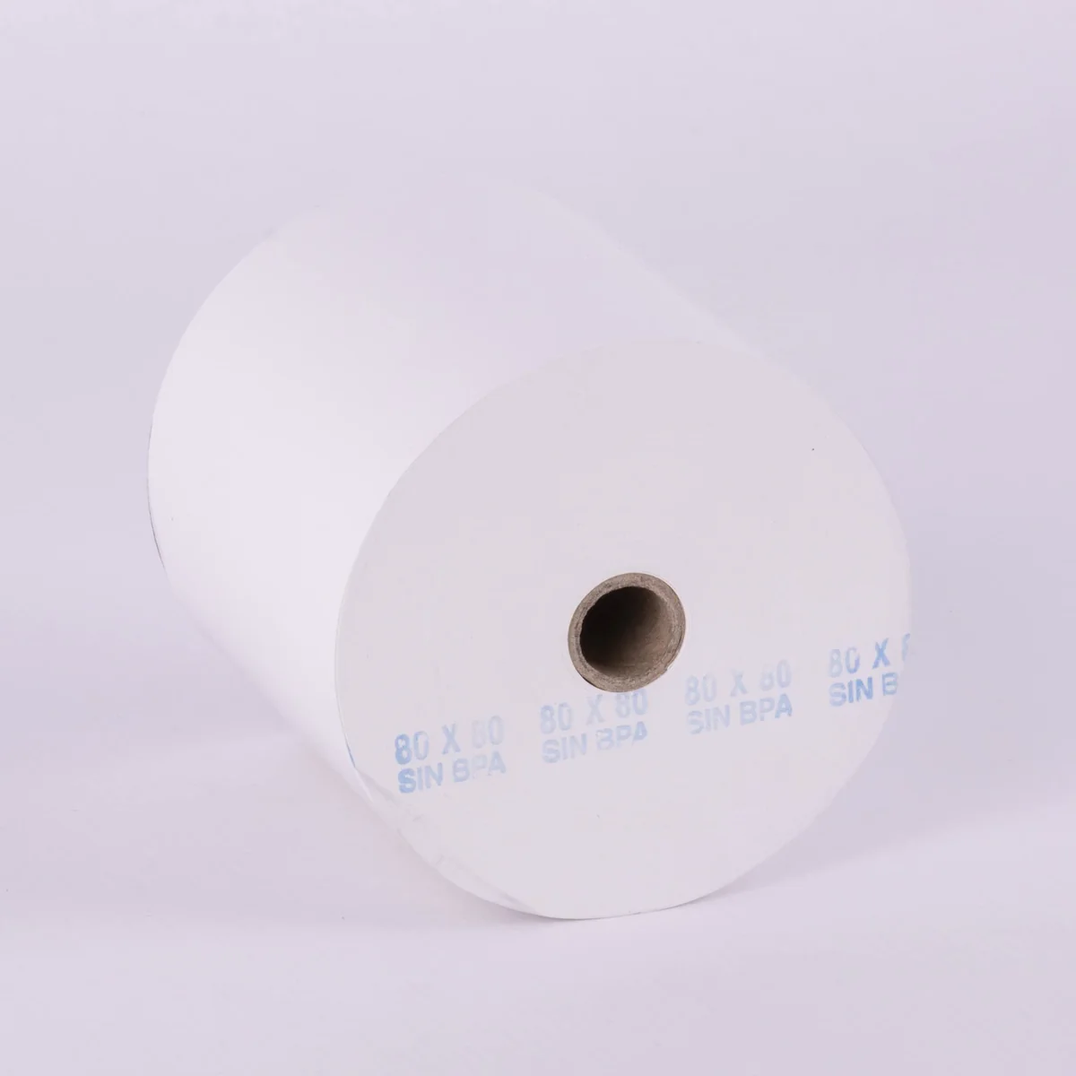 APLI 13320 - Pack de 8 Rollos de Papel Térmico de 80 X 80 X 12 Mm - Papel para Tickets de Datáfonos, Cajas Registradoras y Tpv - Sin Bpa
