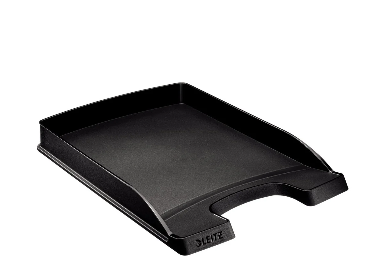 Leitz Bandeja Portadocumentos A4, Slim, Gris, Gama Plus, 52370085