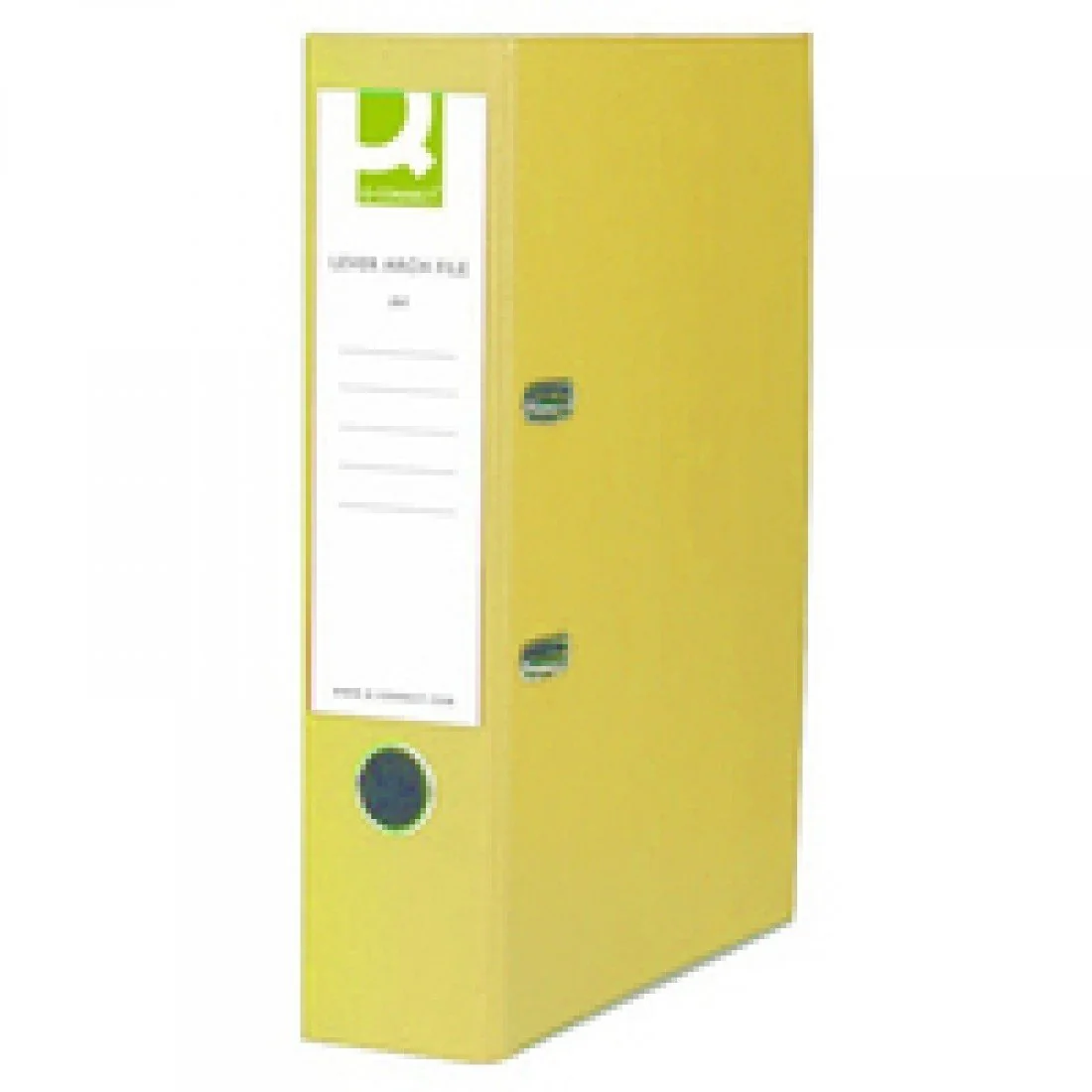 Q-Connect KF20038 - Archivador de palanca (A4, cartón), color negro, pack con 10 unidades