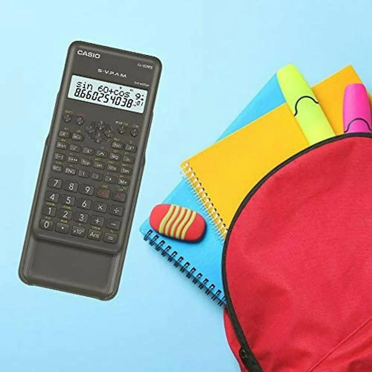 Casio FX-82MS-2-S-ET-B, Calculadora Científica, 1, Gris Oscuro