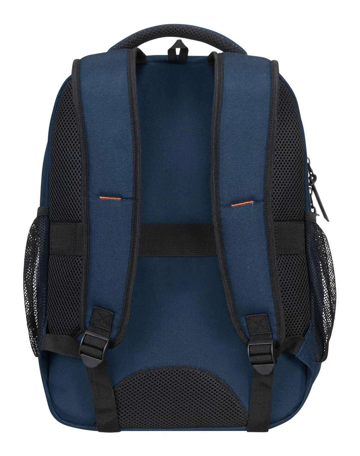 American Tourister Urban Groove UG12 - Mochila para portátil 15.6″ (46 cm) – Mochila de negocios y escolar con portabotellas, ergonómica, Smart Sleeve - 20.5L - Azul Marino (Dark Navy)