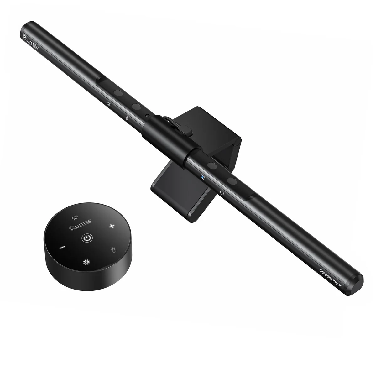 Quntis Lámpara Monitor con Control Táctil y Mando a Distancia 40cm Gris