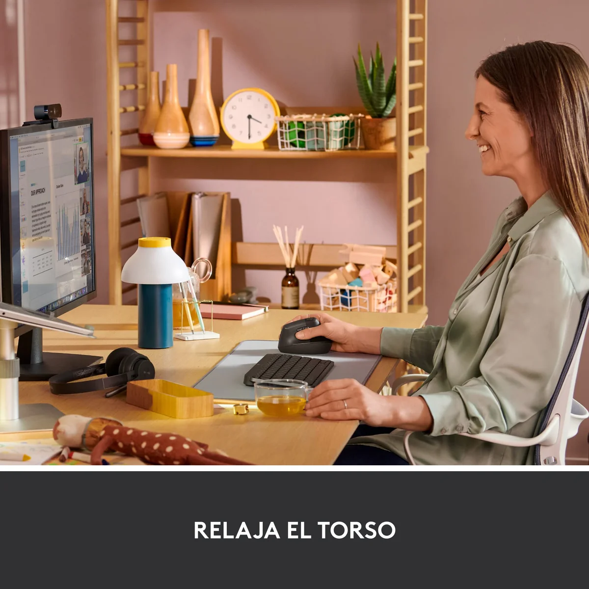 Logitech Lift Ratón Ergonómico Vertical